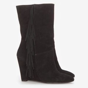 INTERMIX - PLOMO FRINGE BOOTIE